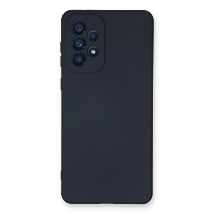 Samsung Galaxy A53 5g Kılıf Nano İçi Kadife Silikon - Lacivert