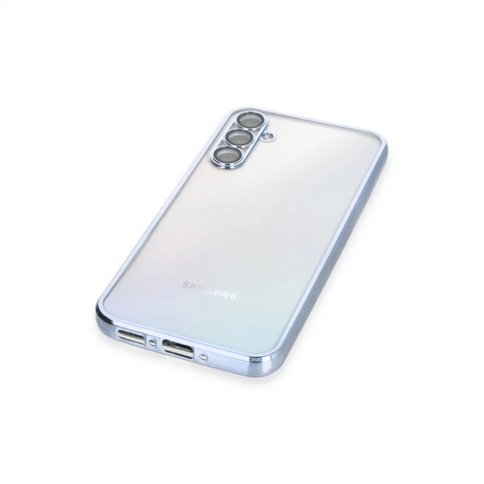 Samsung Galaxy A54 5g Kılıf Razer Lensli Silikon - Açık Mavi