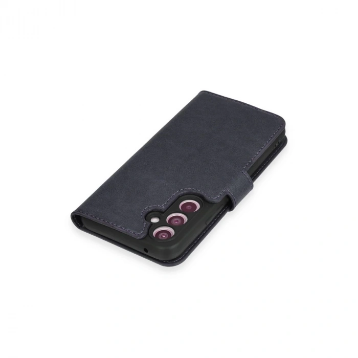 Samsung Galaxy A54 5g Kılıf Trend S Plus Kapaklı Kılıf - Lacivert