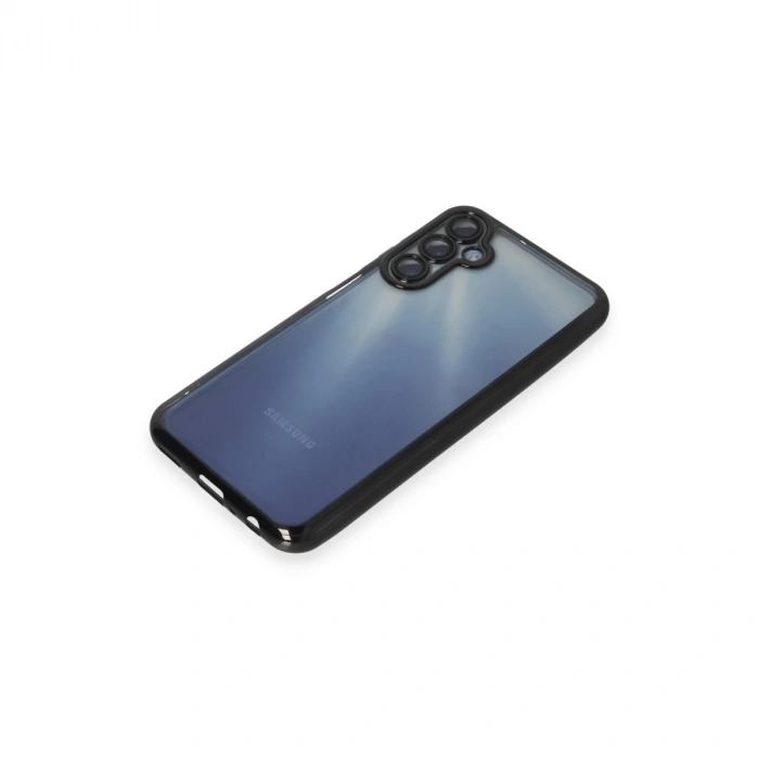 Samsung Galaxy A55 5g Kılıf Razer Lensli Silikon - Siyah