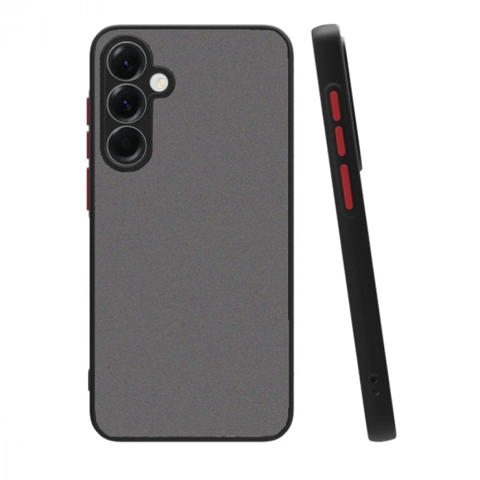 Samsung Galaxy A56 Kılıf Montreal Silikon Kapak - Siyah