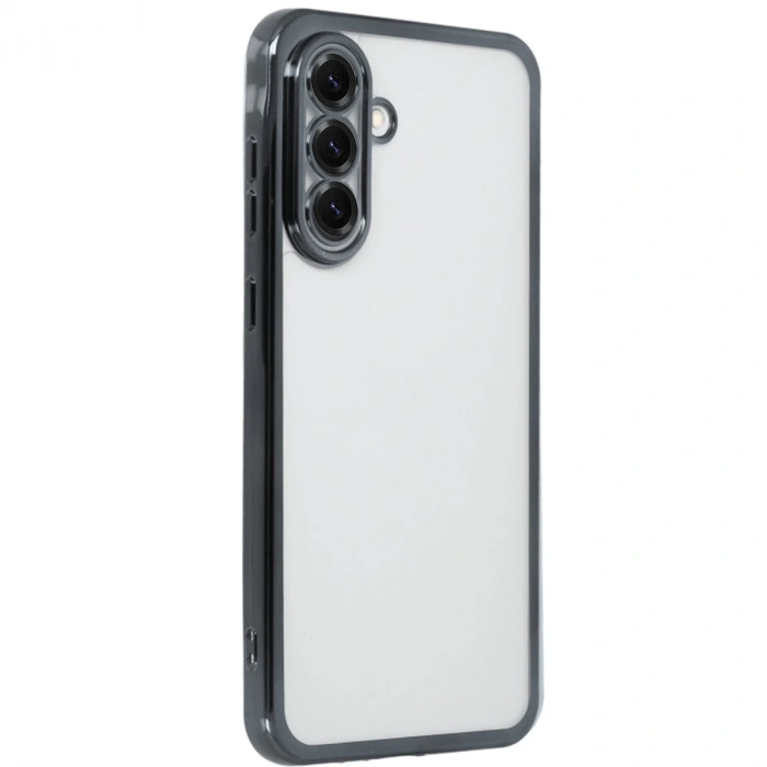 Samsung Galaxy A56 Kılıf Razer Lensli Silikon - Siyah