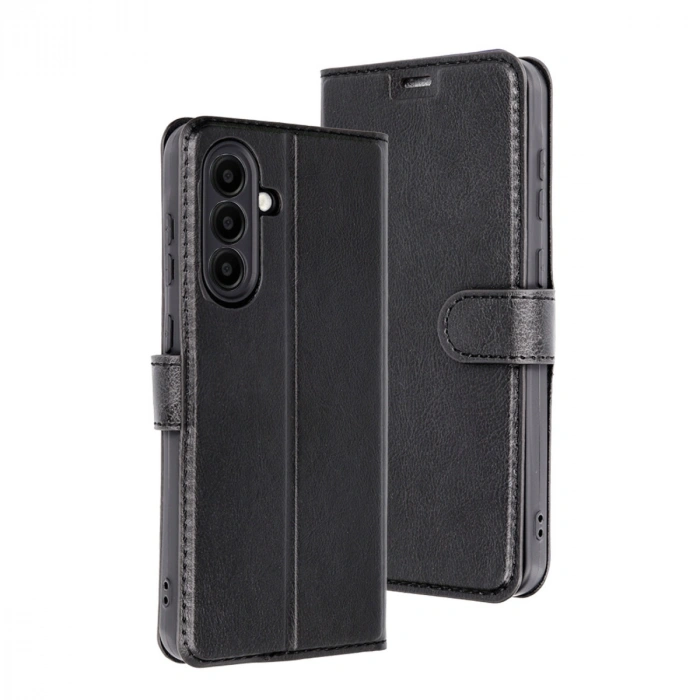 Samsung Galaxy A56 Kılıf Trend S Plus Kapaklı Kılıf - Siyah