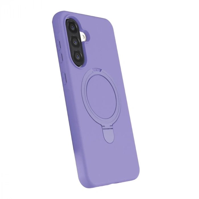 Samsung Galaxy A56 Regal Magsafe Standlı Kapak - Lila