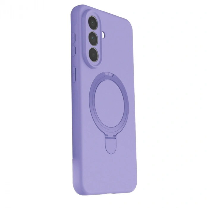 Samsung Galaxy A57 5g Regal Magsafe Standlı Kapak - Lila