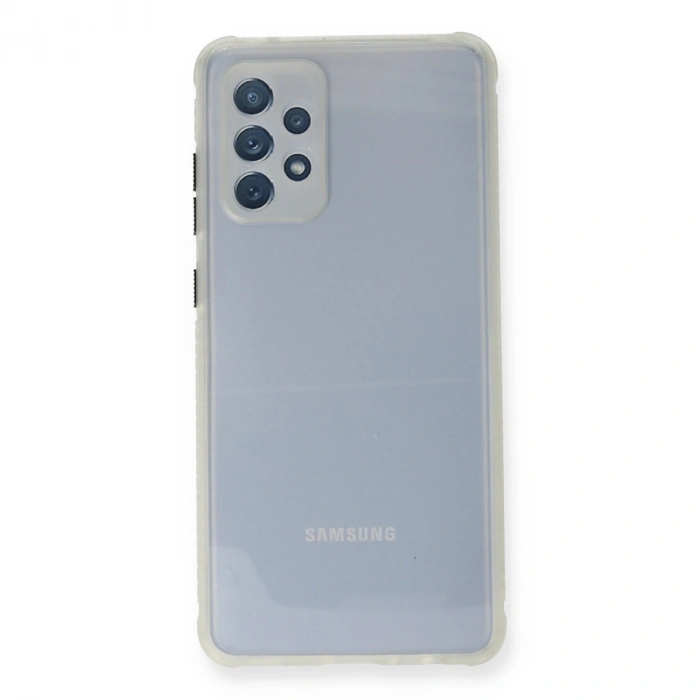Samsung Galaxy A72 Kılıf Miami Şeffaf Silikon - Şeffaf