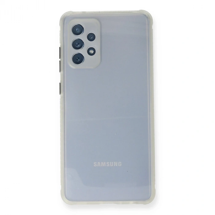 Samsung Galaxy A72 Kılıf Miami Şeffaf Silikon - Şeffaf