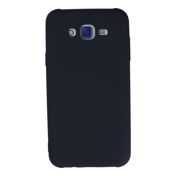 Samsung Galaxy J7 Kılıf Nano İçi Kadife Silikon - Lacivert