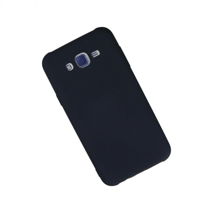 Samsung Galaxy J7 Kılıf Nano İçi Kadife Silikon - Lacivert
