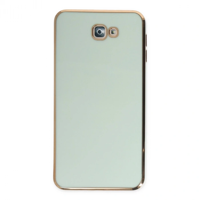Samsung Galaxy J7 Prime Kılıf Volet Silikon - Açık Yeşil