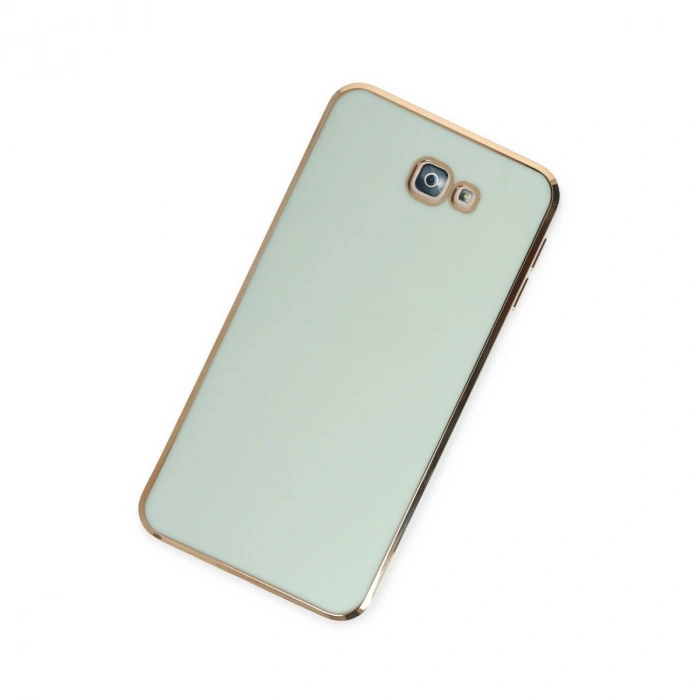 Samsung Galaxy J7 Prime Kılıf Volet Silikon - Açık Yeşil