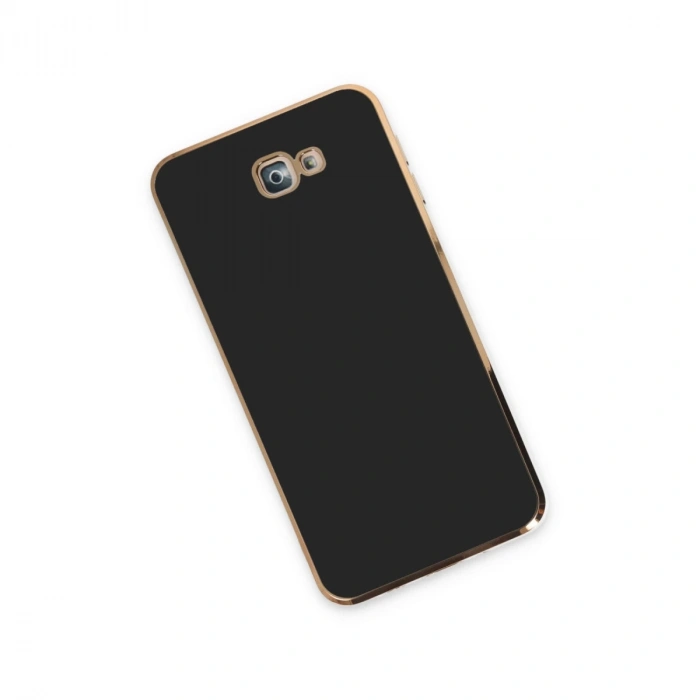 Samsung Galaxy J7 Prime Kılıf Volet Silikon - Siyah