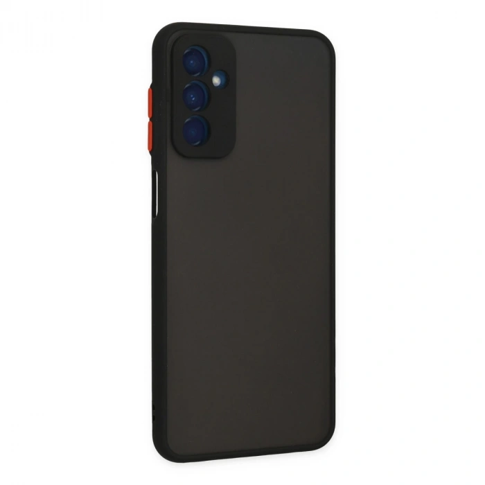 Samsung Galaxy M13 Kılıf Montreal Silikon Kapak - Siyah