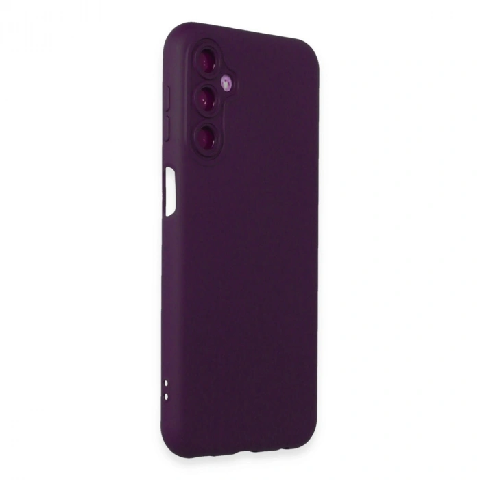 Samsung Galaxy M14 5g Kılıf Nano İçi Kadife Silikon - Mor