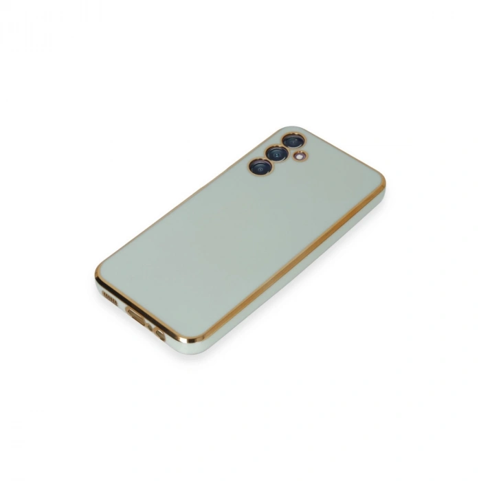 Samsung Galaxy M14 5g Kılıf Volet Silikon - Açık Yeşil
