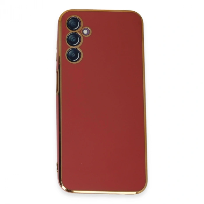 Samsung Galaxy M14 5g Kılıf Volet Silikon - Kırmızı