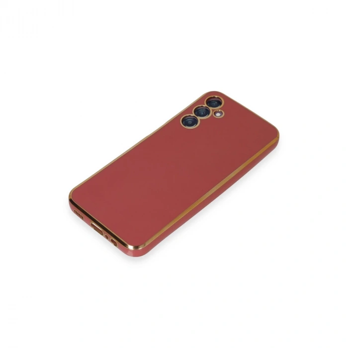 Samsung Galaxy M14 5g Kılıf Volet Silikon - Kırmızı