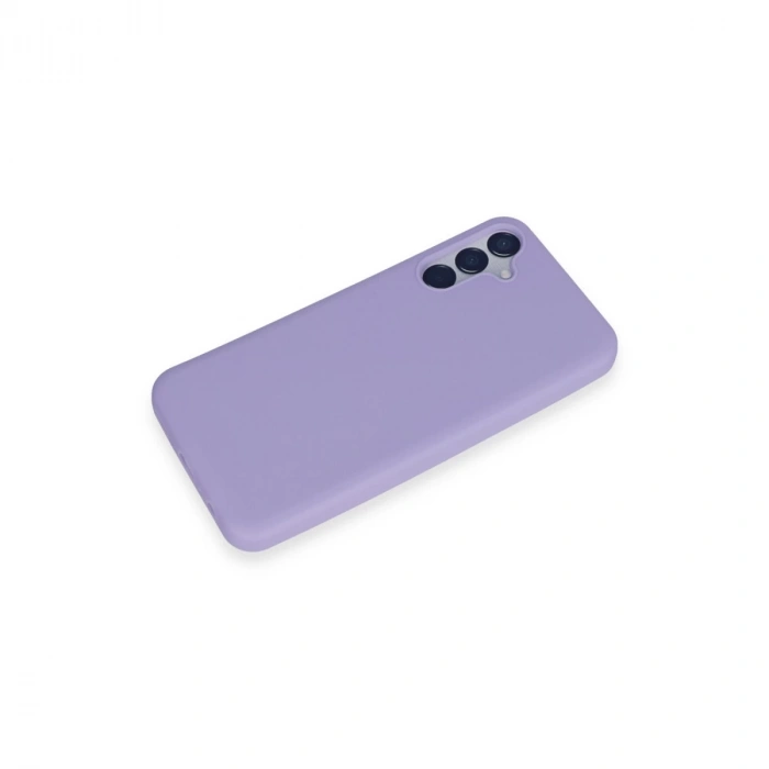 Samsung Galaxy M15 Kılıf First Silikon - Lila