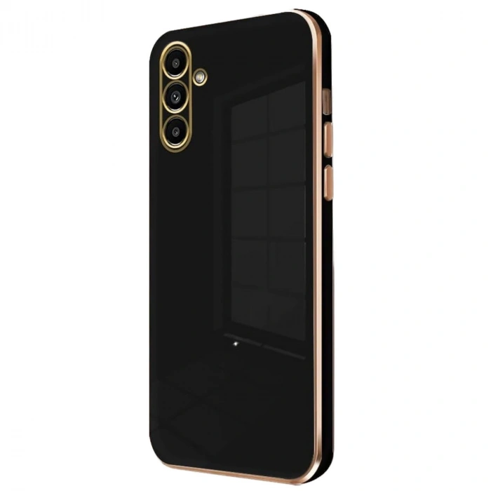 Samsung Galaxy M15 Kılıf Volet Silikon - Siyah