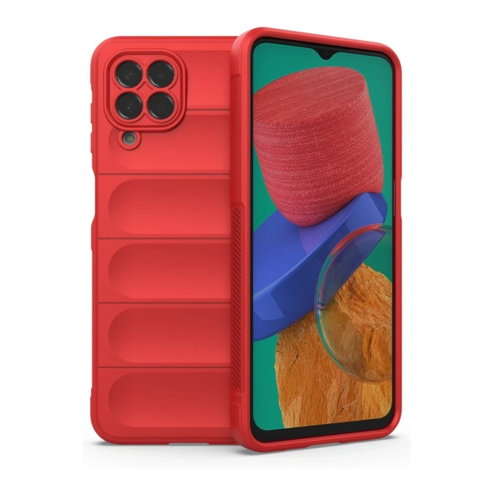 Samsung Galaxy M33 Kılıf Optimum Silikon - Kırmızı