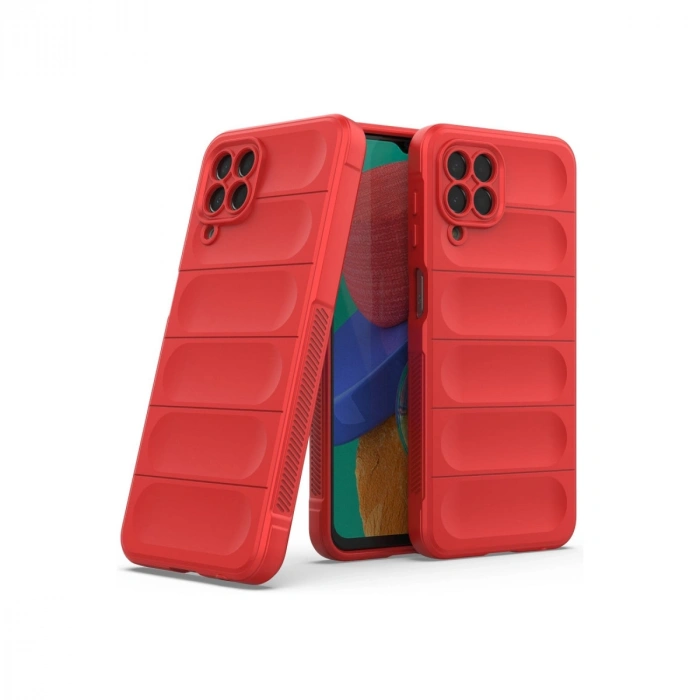 Samsung Galaxy M33 Kılıf Optimum Silikon - Kırmızı