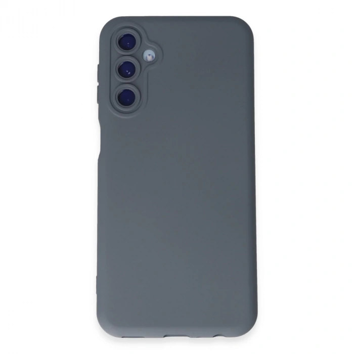 Samsung Galaxy M34 5g Kılıf Nano İçi Kadife Silikon - Gri