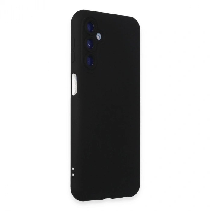 Samsung Galaxy M34 5g Kılıf Nano İçi Kadife Silikon - Siyah
