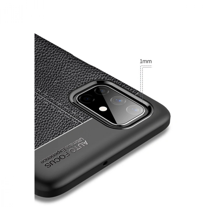 Samsung Galaxy M51 Kılıf Auto Focus Kapak - Lacivert