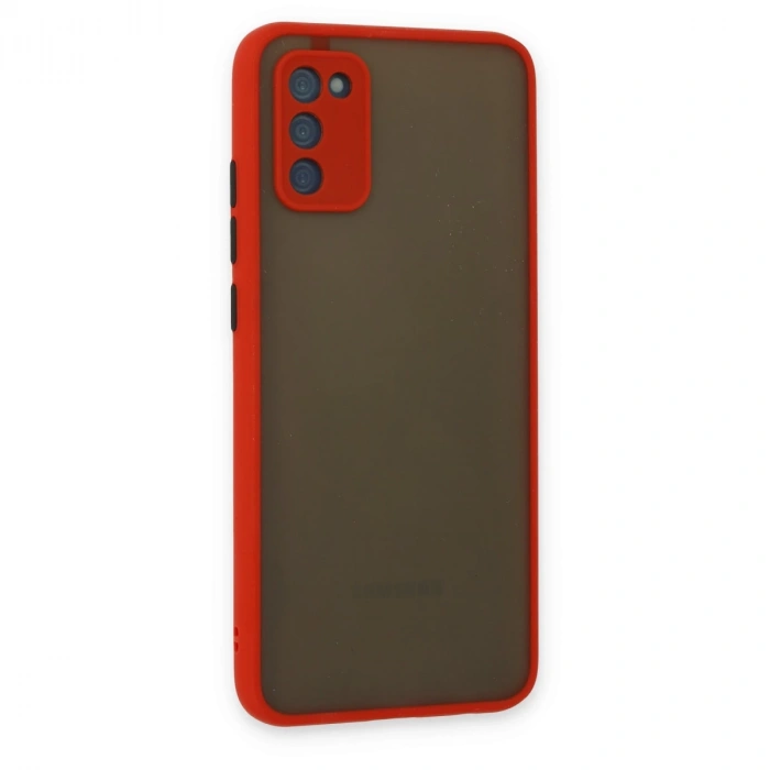 Samsung Galaxy S20 Fe Kılıf Montreal Silikon Kapak - Kırmızı