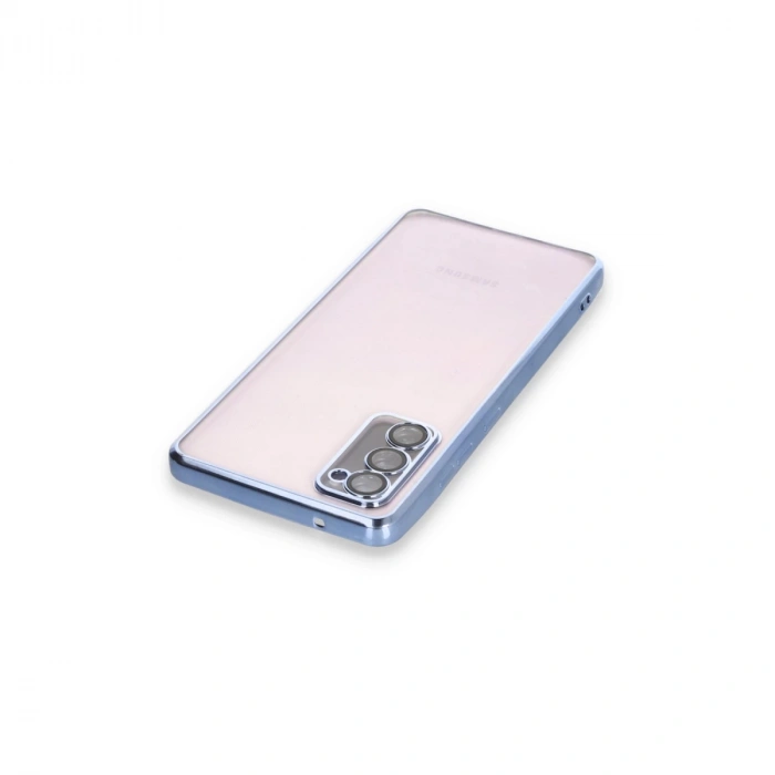 Samsung Galaxy S20 Fe Kılıf Razer Lensli Silikon - Açık Mavi