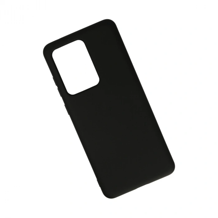 Samsung Galaxy S20 Ultra Kılıf Nano İçi Kadife Silikon - Siyah