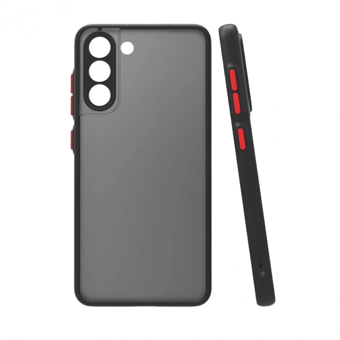 Samsung Galaxy S21 Fe Kılıf Montreal Silikon Kapak - Siyah