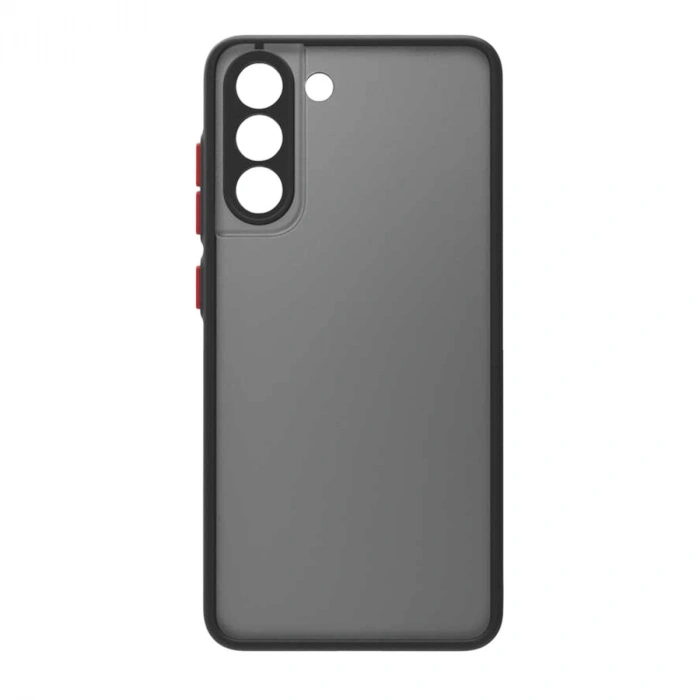 Samsung Galaxy S21 Fe Kılıf Montreal Silikon Kapak - Siyah