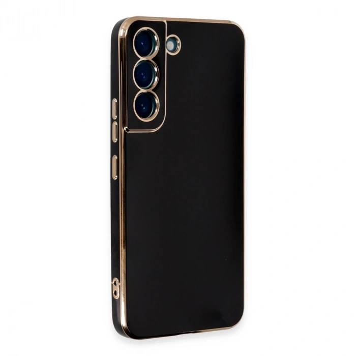 Samsung Galaxy S21 Kılıf Volet Silikon - Siyah