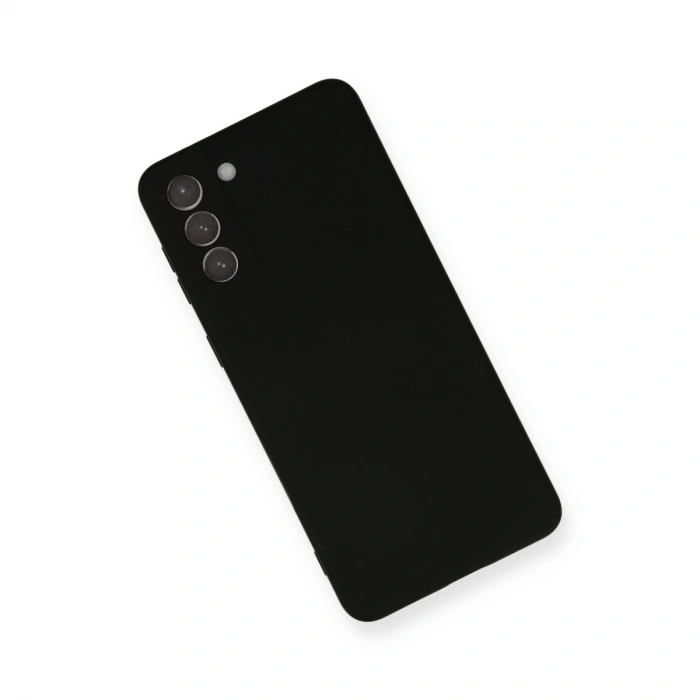 Samsung Galaxy S21 Plus Kılıf Nano İçi Kadife Silikon - Siyah