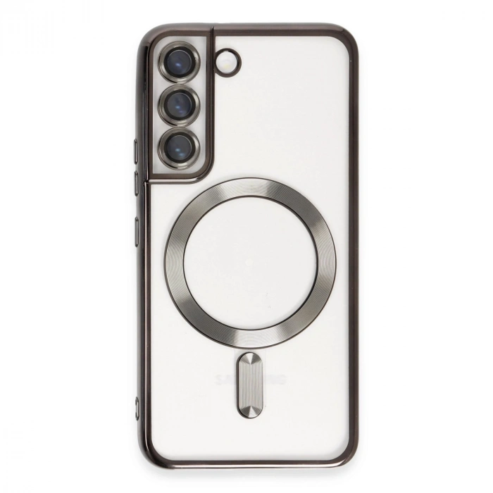 Samsung Galaxy S22 Kılıf Kross Magneticsafe Kapak - Siyah