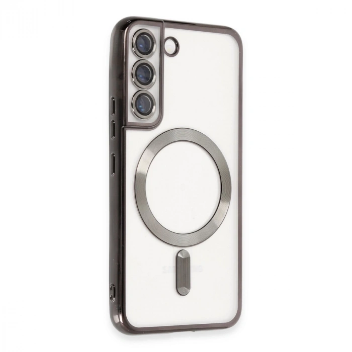 Samsung Galaxy S22 Kılıf Kross Magneticsafe Kapak - Siyah