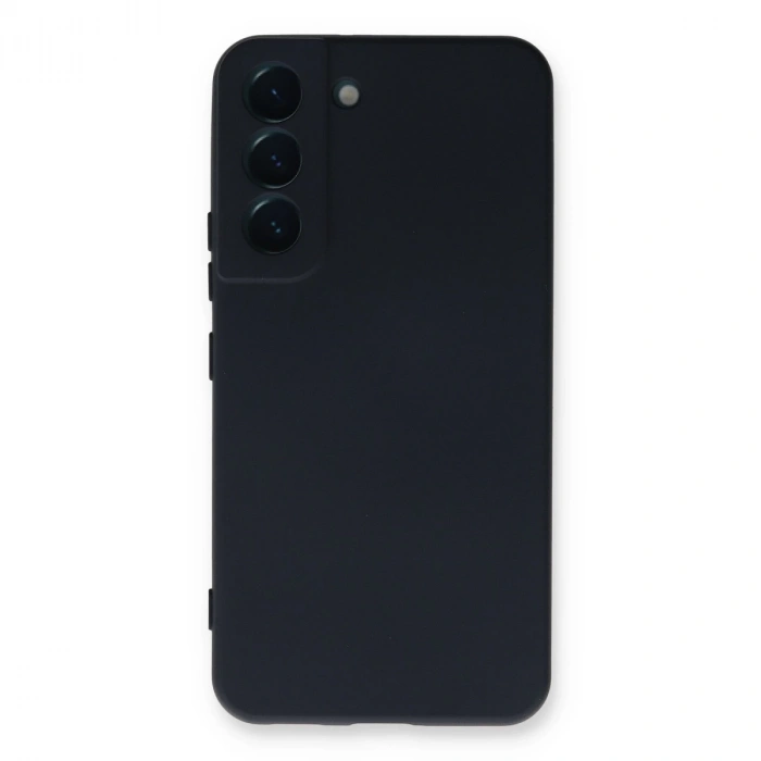 Samsung Galaxy S22 Plus Kılıf Nano İçi Kadife Silikon - Lacivert