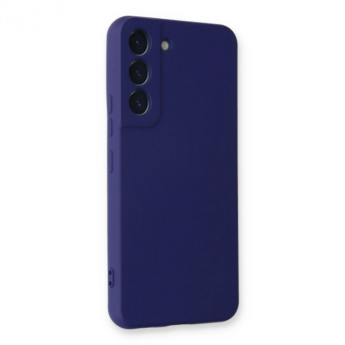 Samsung Galaxy S22 Plus Kılıf Nano İçi Kadife Silikon - Mor