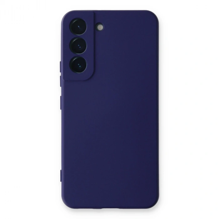 Samsung Galaxy S22 Plus Kılıf Nano İçi Kadife Silikon - Mor