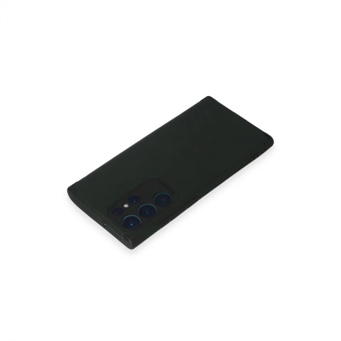 Samsung Galaxy S22 Ultra Kılıf Loop Deri Silikon - Yeşil