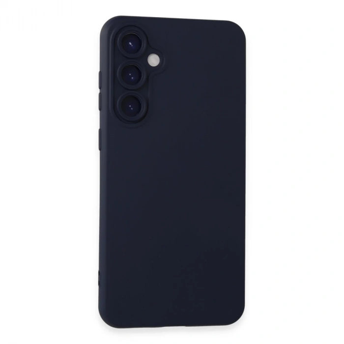 Samsung Galaxy S23 Fe Kılıf Nano İçi Kadife Silikon - Lacivert