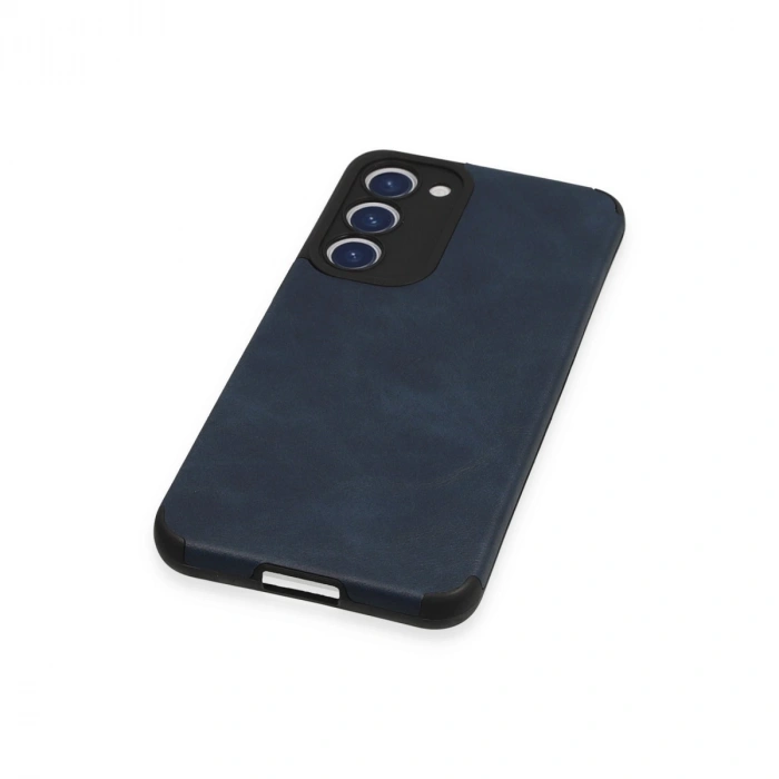 Samsung Galaxy S23 Plus Kılıf Loop Deri Silikon - Lacivert