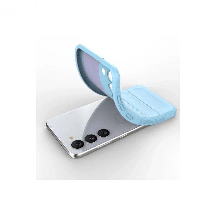 Samsung Galaxy S23 Plus Kılıf Optimum Silikon - Sky Blue