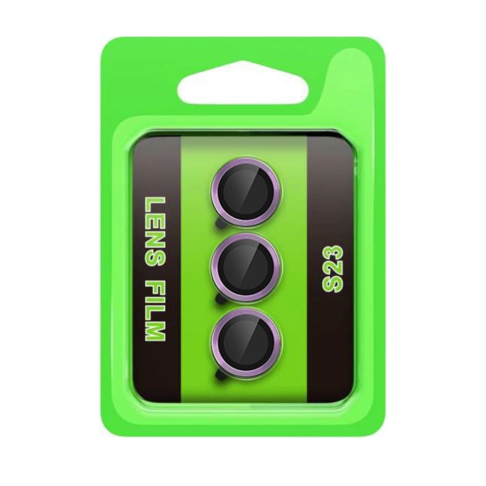 Samsung Galaxy S23 Raze Metal Kamera Lens - Mor