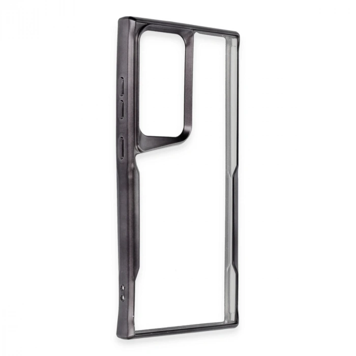 Samsung Galaxy S23 Ultra Kılıf Boyi Silikon Kapak - Siyah