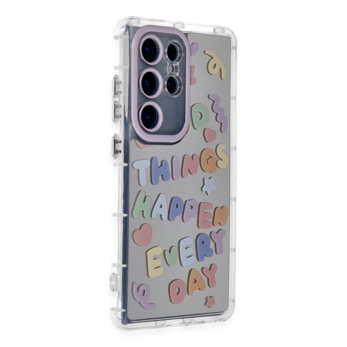 Samsung Galaxy S23 Ultra Kılıf Reflexion Desenli Kapak - Desen 7