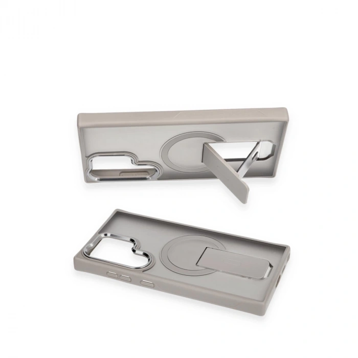 Samsung Galaxy S23 Ultra Tork Magsafe Standlı Kapak - Derin Mor
