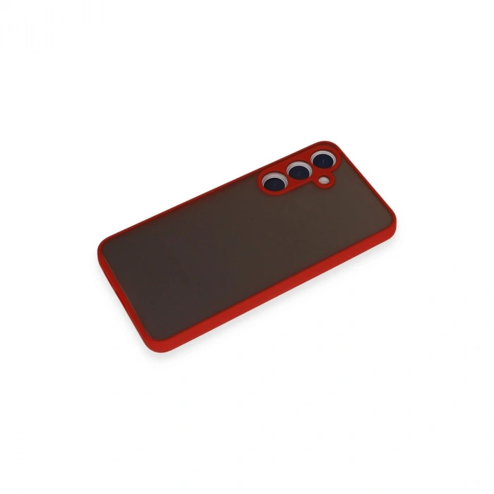 Samsung Galaxy S24 Kılıf Montreal Silikon Kapak - Kırmızı