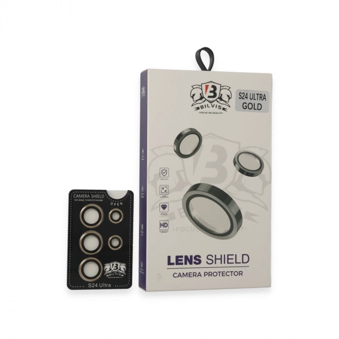 Samsung Galaxy S24 Ultra Bilvis Titan Kamera Lens - Gold